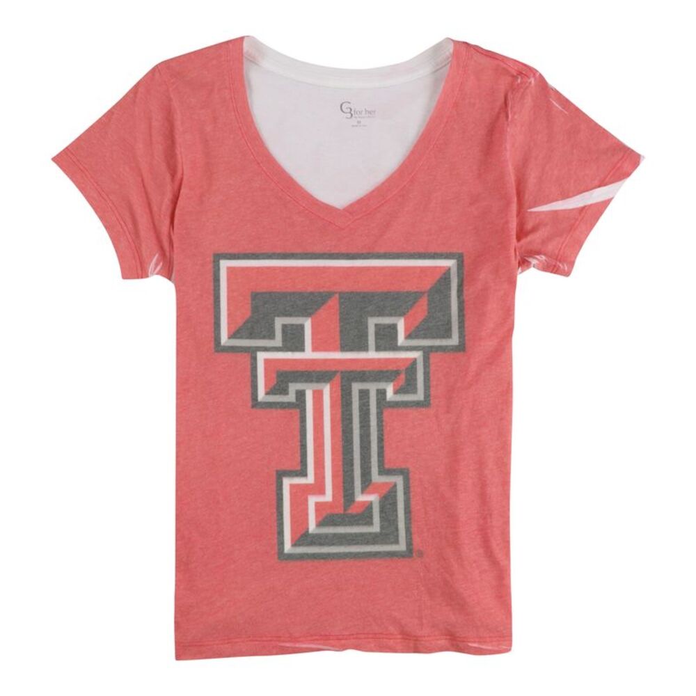 G for her Womens 3D T Graphic T-Shirt, Red, M, DM